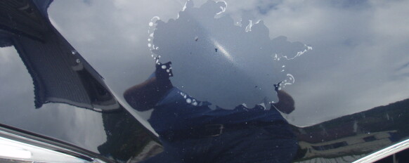 image: Han skulle bare vaske bilen ...
